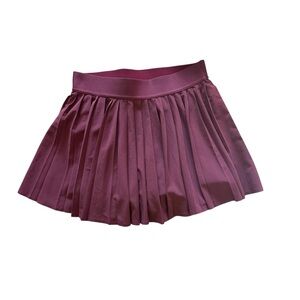 Aritzia MoveTech Tennis Athletic Skirt Burgundy Medium